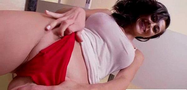  Cute Alone Girl Please Herself With Things movie-10